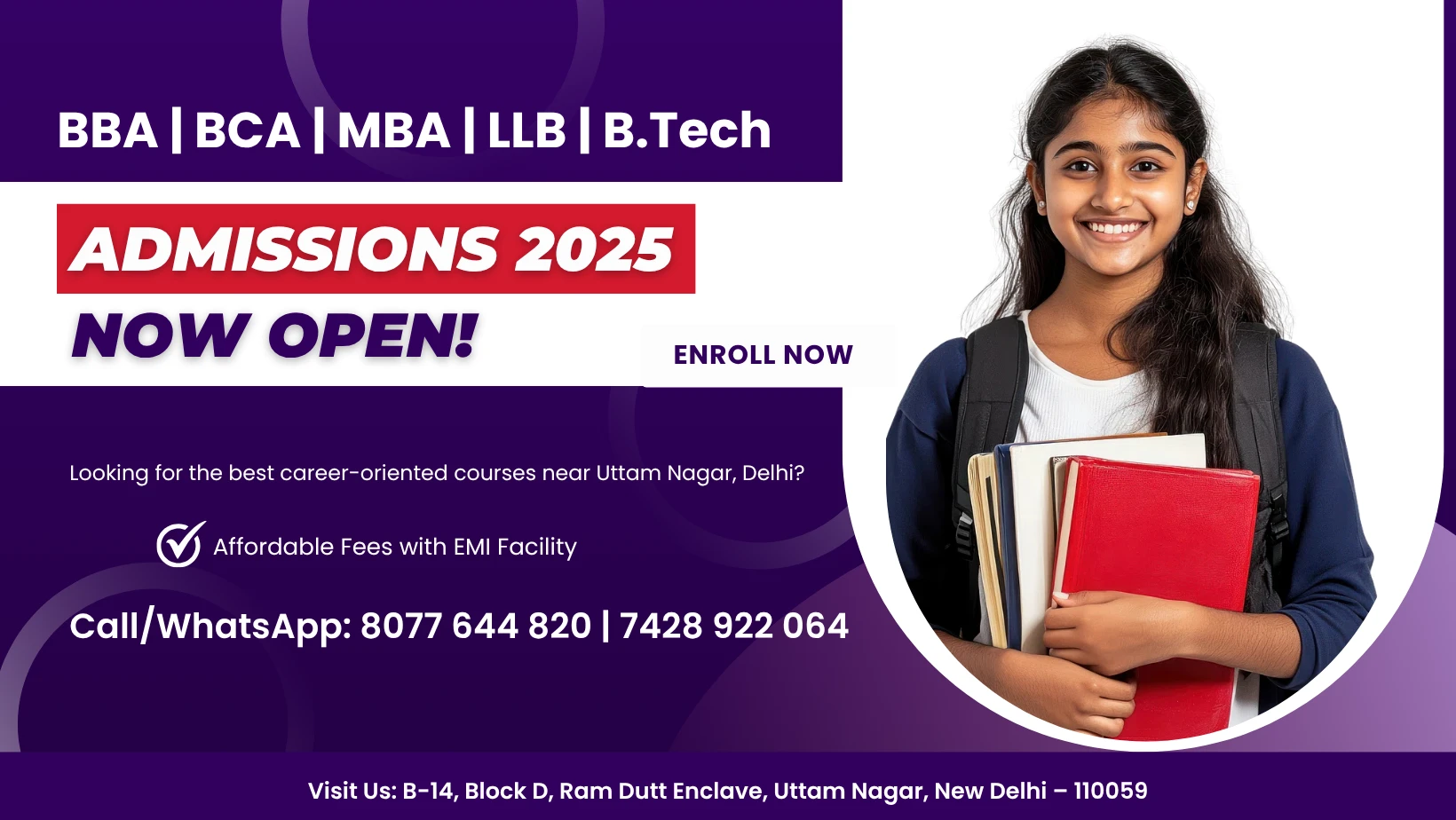 MDU Rohtak admissions 2025 - The Creations Scholar Delhi