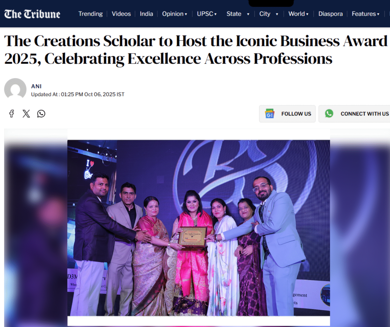 Iconic Business Award 2025